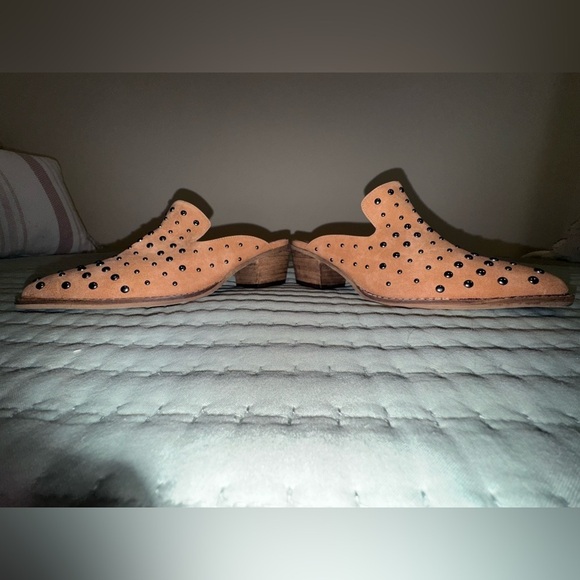 Arider Girl Cara Studded Mule Clogs – Whiskey Brown – Size 7 - Picture 6 of 10